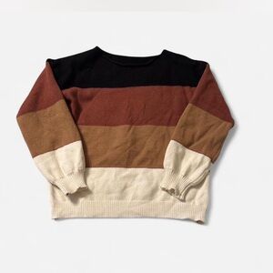 Multicolor Striped Sweater